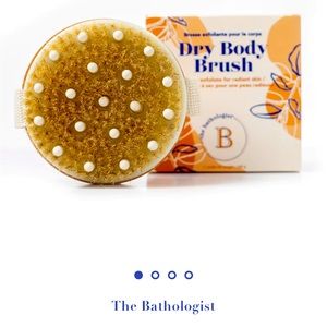 The Bathologist Dry Bath Brush NEW IN BOX
